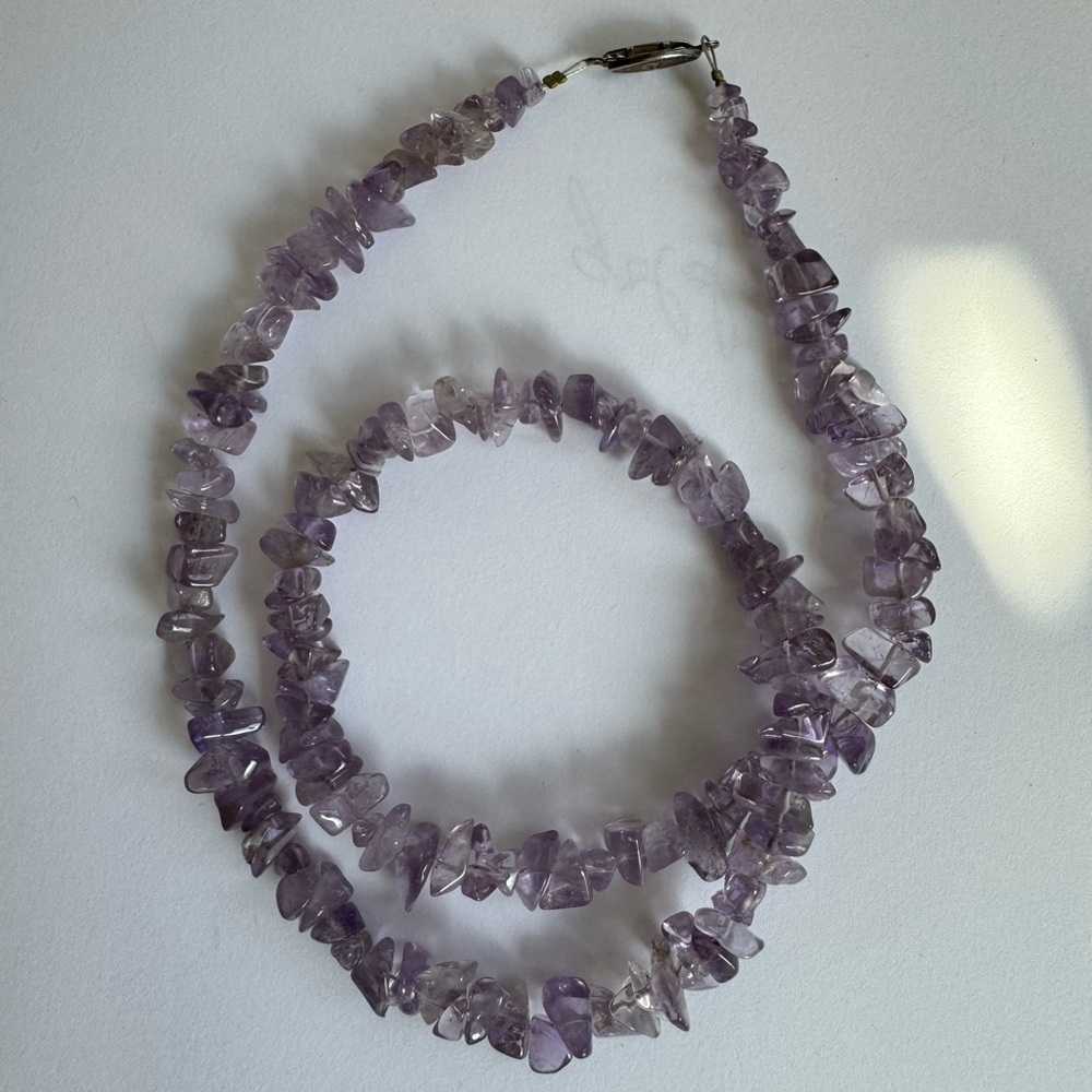 Vintage Amethyst Necklace
